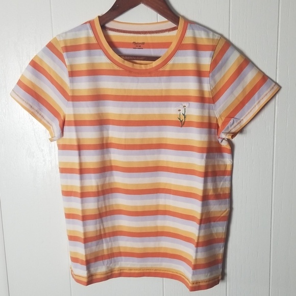 Madewell Daisy Striped Top - Picture 5 of 7
